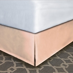 Designer Dècor Collection Pleated Modern-Fit Bedskirt For Box Spring King 76x80x12